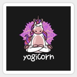 Yogicorn Sticker